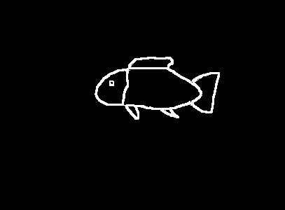 Fish Swimming Left